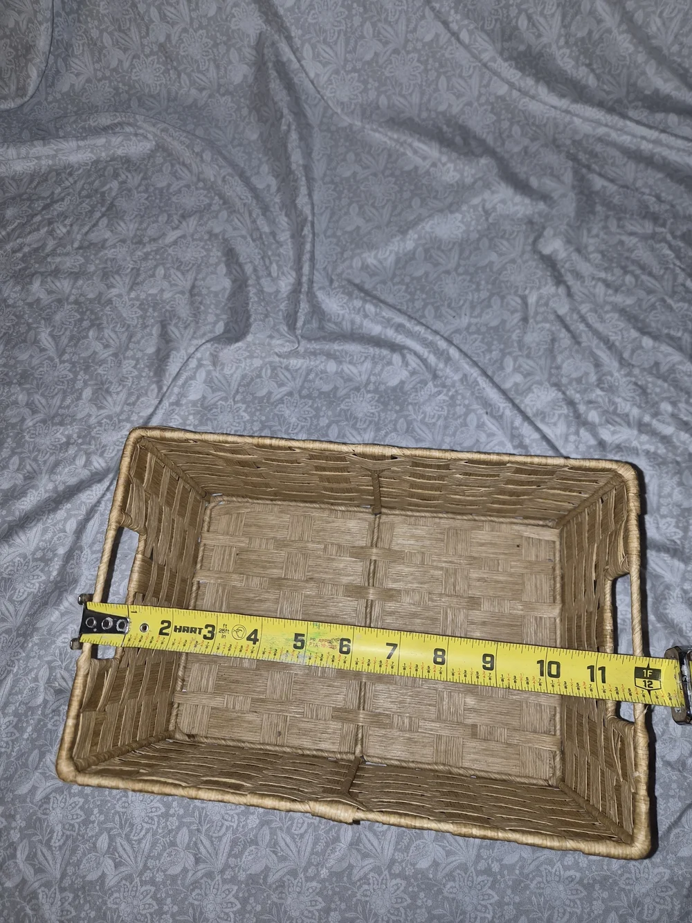 Woven Natural Storage Basket - Neutral Tan